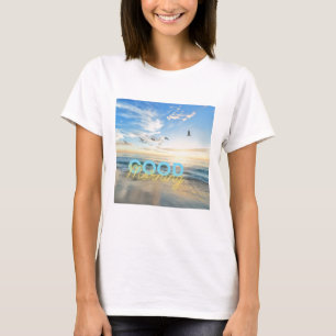 Camiseta Buenos días cielo azul