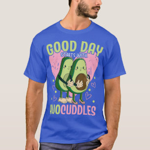 Camiseta Buenos Días Comienza Con Avocudlabs Aguacate Guac 