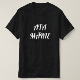 Camiseta buenos días en maorí - Ata mārie