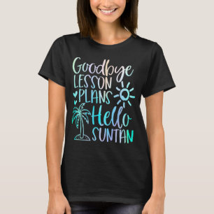 Camiseta Buenos días, escuela de profesores Suntan S