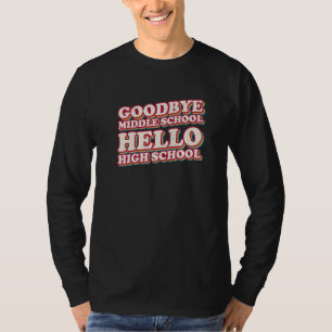 Camiseta Buenos días escuela secundaria de octavo curso