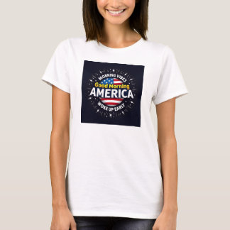 Camiseta Buenos días Estados Unidos - Un estallido de energ