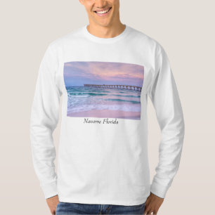 Camiseta Buenos días Navarre Beach Pier Long Sleeve Shirt