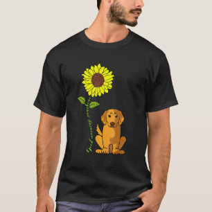 Camiseta Buenos días Retriever Dorado Perro Soleado