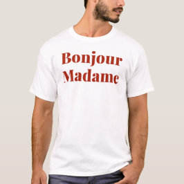 Camiseta Buenos días señora