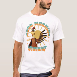 Camiseta Buenos Días Sol Funny Rooster
