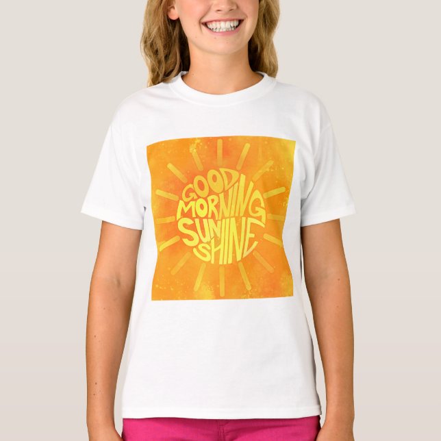 Camiseta Buenos Días, Sunshine! (Anverso)