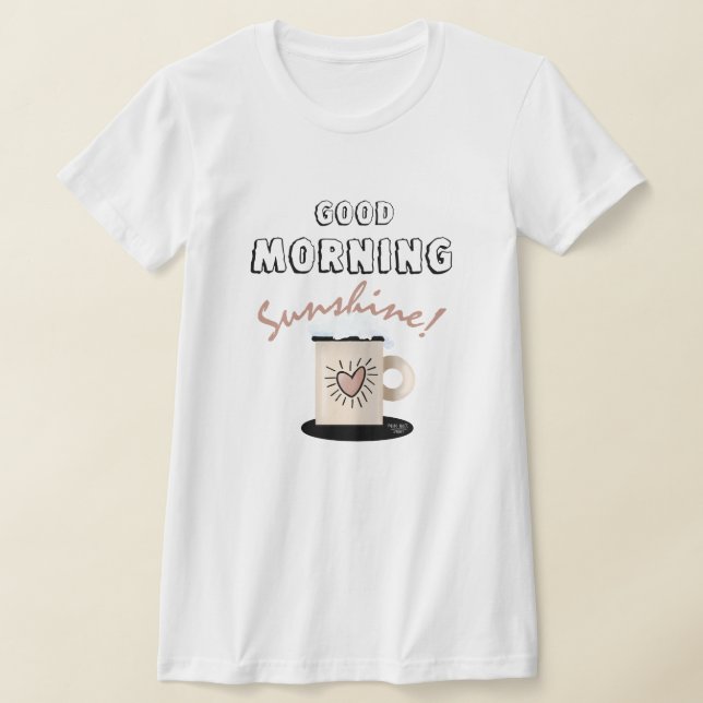 Camiseta Buenos días Sunshine (Distribución)