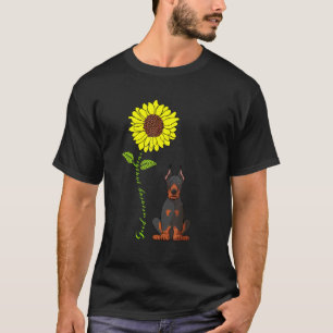 Camiseta Buenos días Sunshine Doberman Pinscher