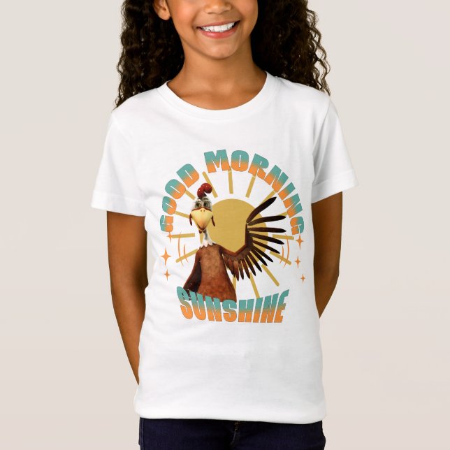 Camiseta Buenos días Sunshine Funny Rooster (Anverso)