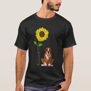 Camiseta Buenos días Sunshine Love My Boxer Dog Mom