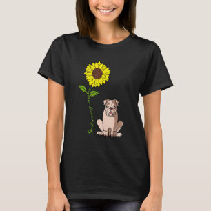 Camiseta Buenos días Sunshine Love My English Bulldog Dog