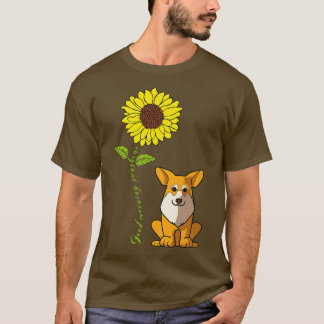 Camiseta Buenos días Sunshine Love My Pembroke Corgi Dog-1