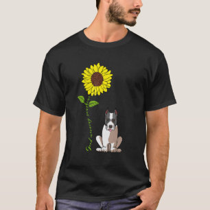 Camiseta Buenos días Sunshine Love My Staffordshire Bull T