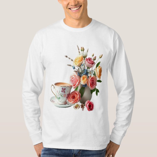Camiseta Buenos días té (Anverso)