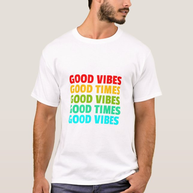 Camiseta Buenos tiempos de Vibes (Anverso)