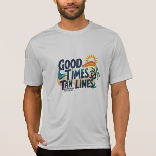 Camiseta Buenos Tiempos & Líneas de Bronceado – Monta el So