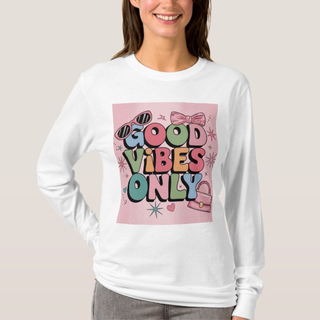 Camiseta Buenos Vibes Funky (Anverso)
