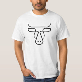 Camiseta Buey blanco