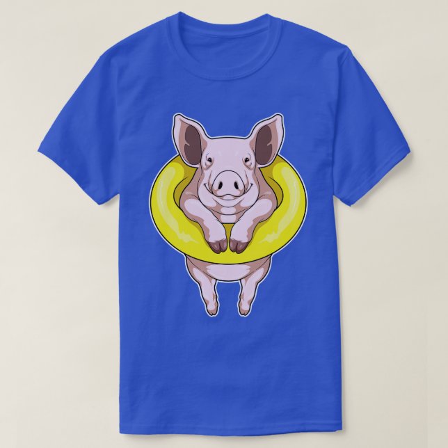 Camiseta Buey de natación (Diseño del anverso)