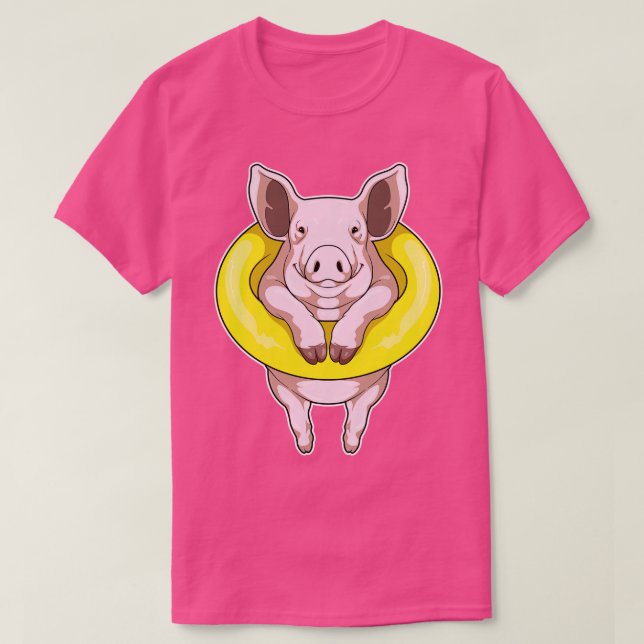 Camiseta Buey de natación (Diseño del anverso)