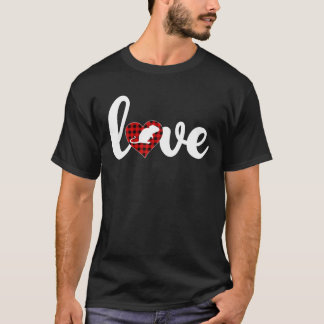 Camiseta Búfalo amante del ratón con amor Ratón de San Vale