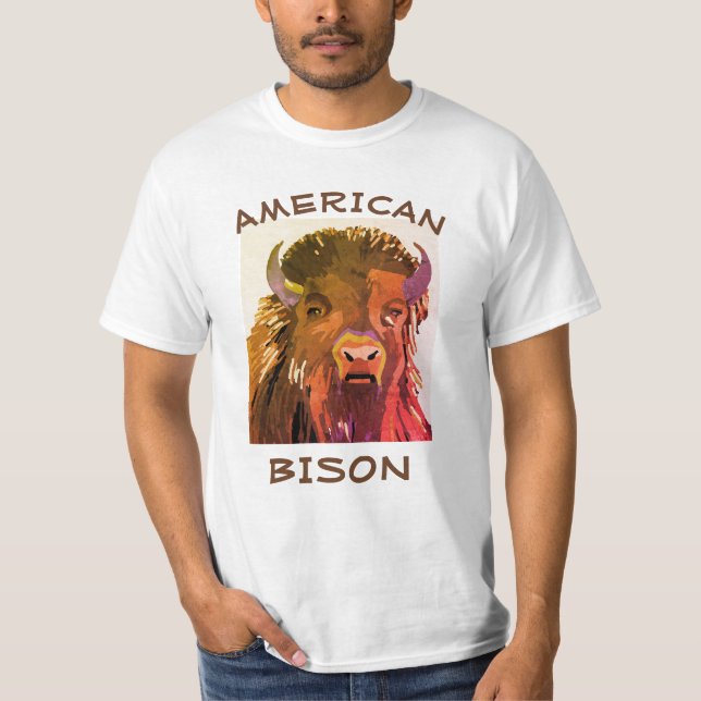 Camiseta Búfalo Americana (Anverso)