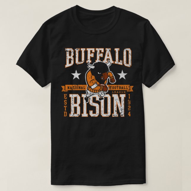 Camiseta Búfalo Bisonos 1 (Diseño del anverso)