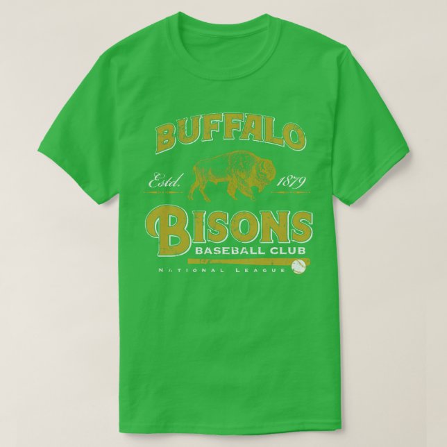 Camiseta Búfalo Bisons (Diseño del anverso)