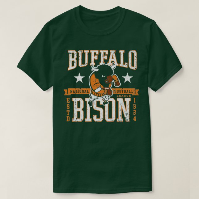 Camiseta Búfalo Bisons (Diseño del anverso)