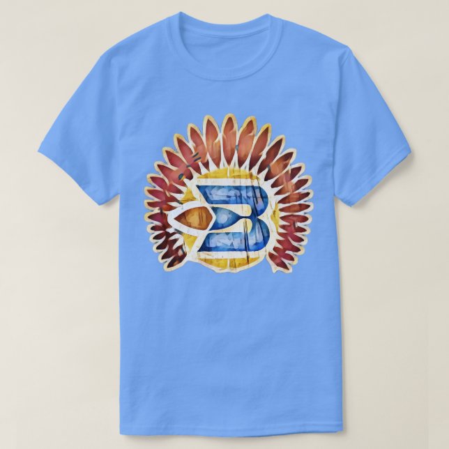Camiseta Búfalo Braves Baloncesto (Diseño del anverso)