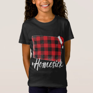 Camiseta Búfalo colorado colocado Navidades de la casa Sant