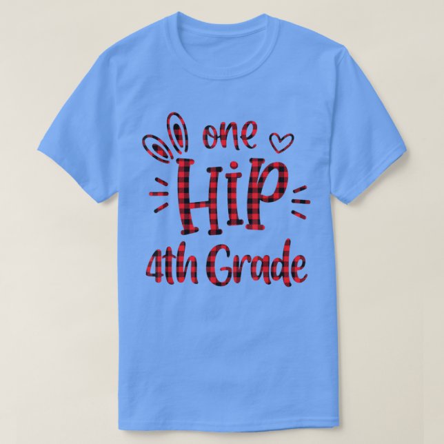 Camiseta Búfalo con una cadera de cuarto grado sabor de con (Diseño del anverso)