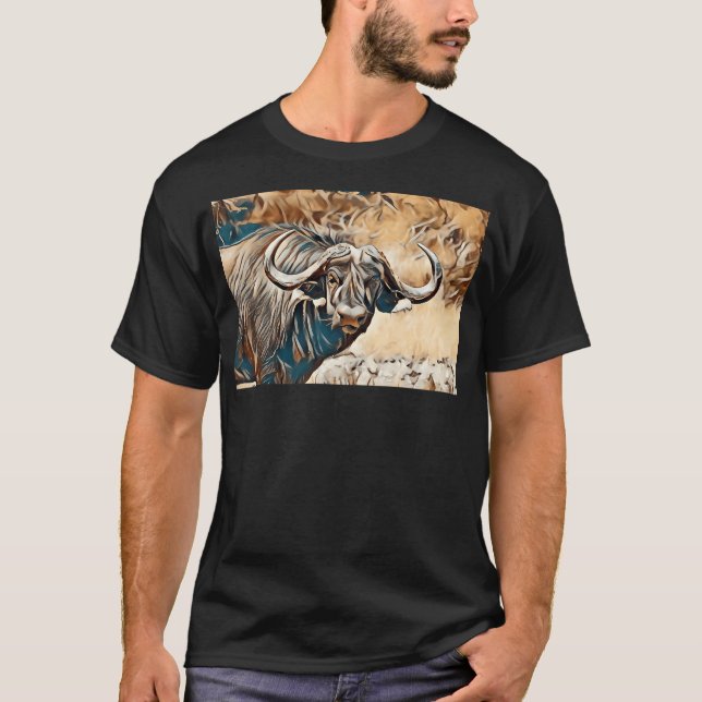 Camiseta Búfalo de Cabo (Anverso)