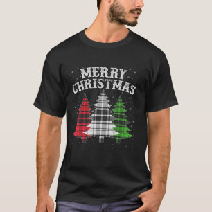 Camiseta Búfalo de familia coincidente Jugar árbol de Navid