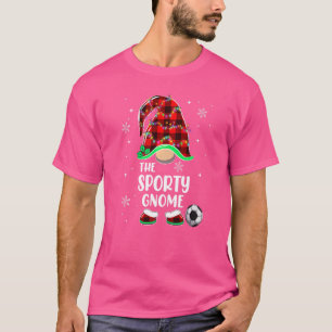 Camiseta Búfalo de fútbol deportivo Gnome Juega a Christine