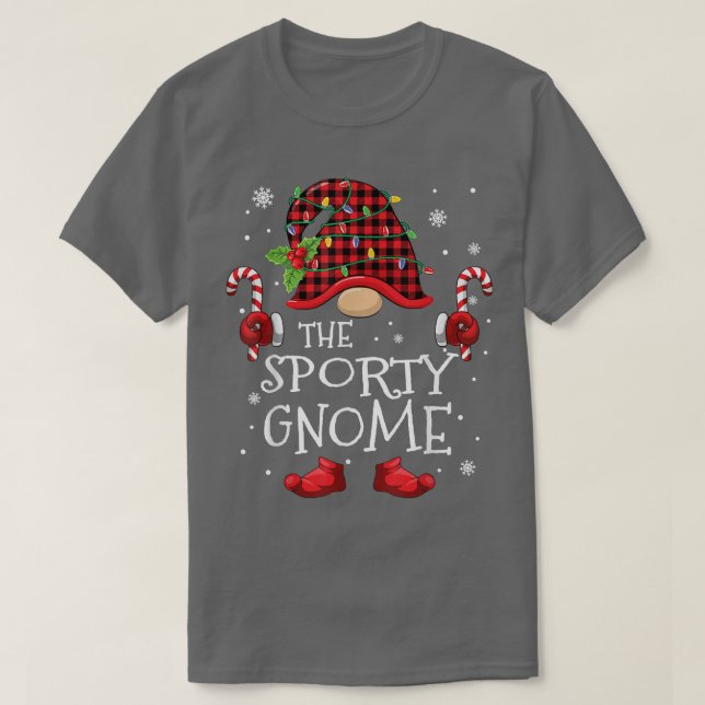 Camiseta Bufalo de Gnome deportivo revestido de divertido á (Diseño del anverso)