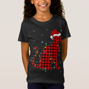 Camiseta Búfalo de la familia colocado en el gato siamés Ch