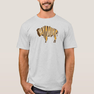 Camiseta Búfalo de Wyoming