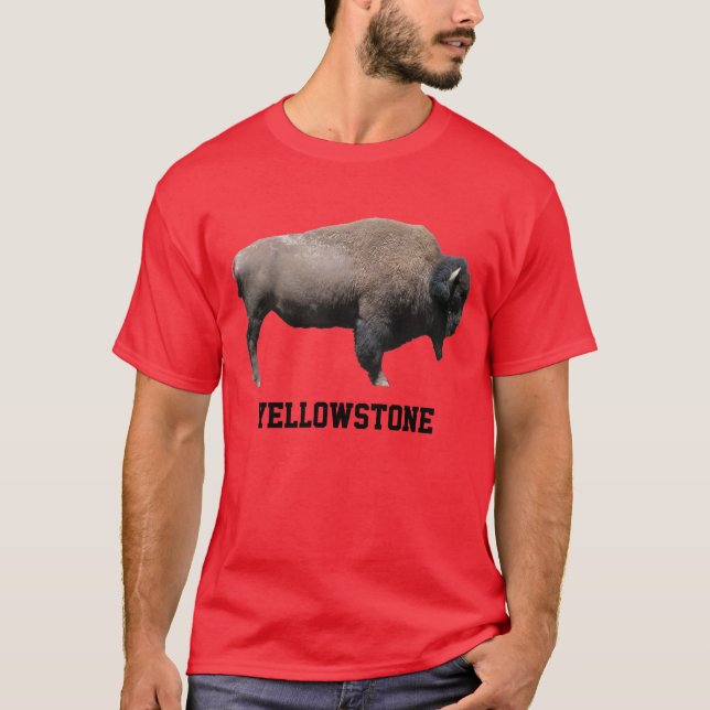Camiseta Búfalo de Yellowstone (Anverso)