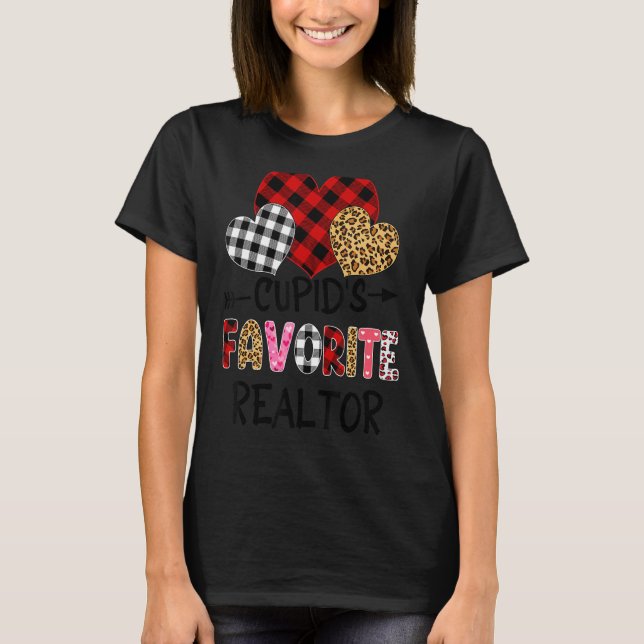 Camiseta Búfalo Día de San Valentín REALTOR favorito de Cup (Anverso)