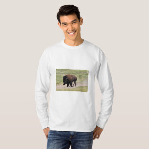 Camiseta Búfalo en movimiento, fotografía