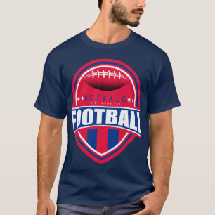 Camiseta Búfalo es mi hogar para el fútbol americano