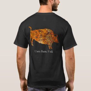 Camiseta Búfalo espiritual Petroglifo