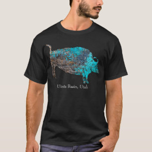 Camiseta Búfalo espiritual Petroglifo