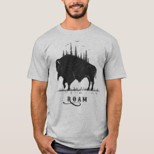 Camiseta Búfalo itinerante
