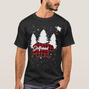 Camiseta Bufalo Juerguista Encendido Oso Árbol De Navidad P