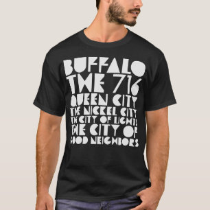 Camiseta Búfalo Nueva ciudad de buenos vecinos Ciudad de Ni