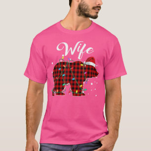 Camiseta Búfalo Pajama De Esposa Rojo