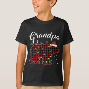 Camiseta Búfalo Pajama del oso del abuelo de la cacerola ro